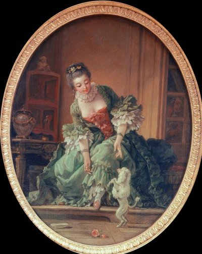 Il cagnolino obbediente da François Boucher